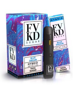 FVKD Blue Dream Flavor 3.5g Vape | FVKD Sugar Blue Dream