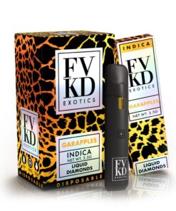 FVKD Garapples Disposable Vape 3.5g | THC-A, D8 Blend