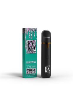 FVKD Gluetopia Strain 1.5g Disposable Vape | THCA & D8 Blend
