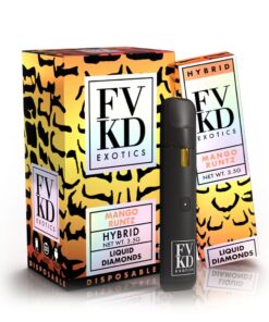 FVKD Mango Runtz 3.5 g Disposable Vape | THC-A, D8 Blend