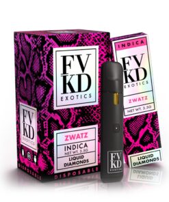 FVKD Zwatz 3.5g Disposable Vape | THC-A, D8 Blend