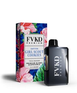 Premium FVKD Girl Scout Cookies Vape 3.5g Cannabinoid Blend